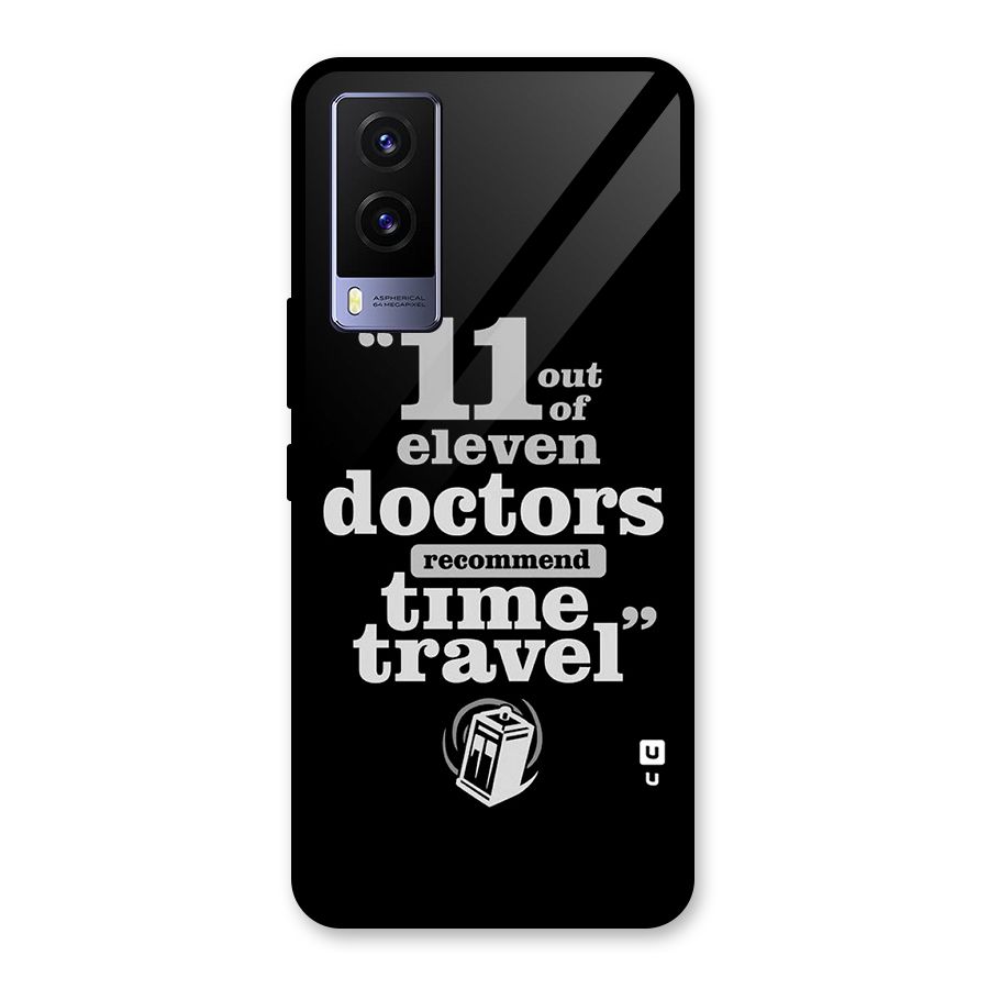 Doctors Recommend Time Travel Glass Back Case for Vivo V21e 5G
