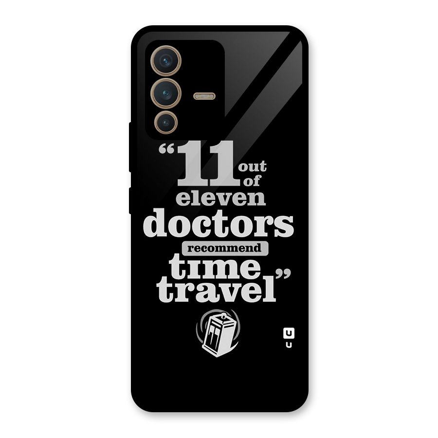 Doctors Recommend Time Travel Glass Back Case for Vivo V23 5G