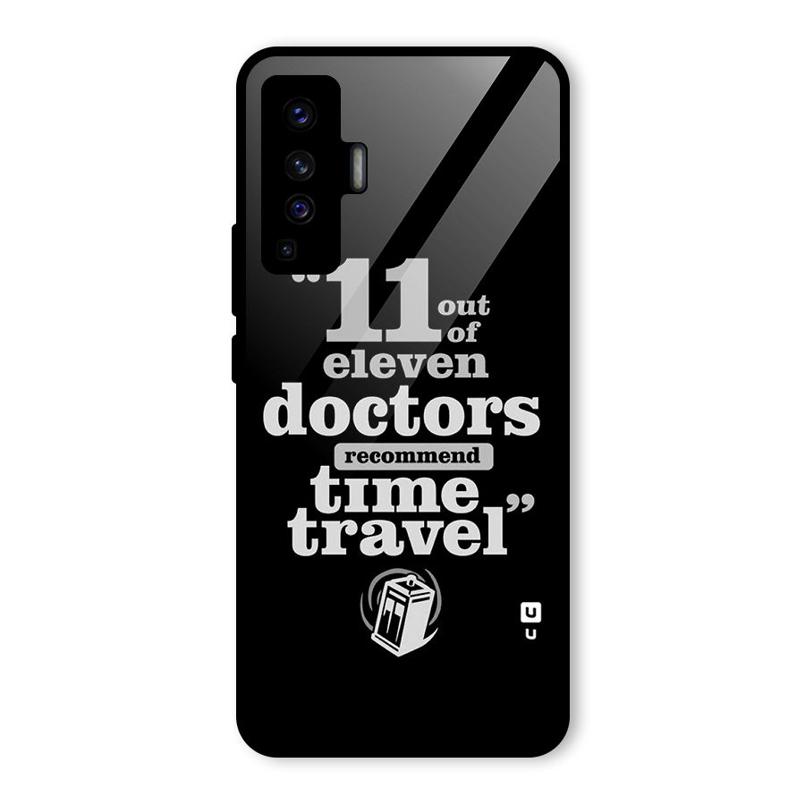 Doctors Recommend Time Travel Glass Back Case for Vivo X50
