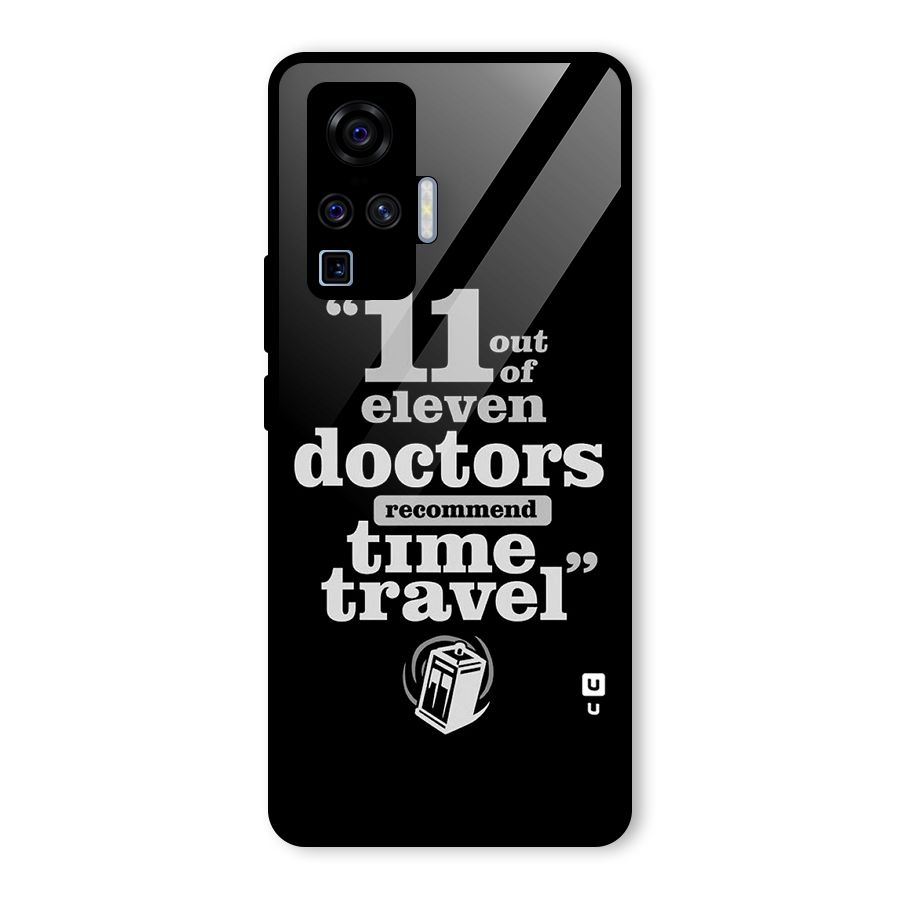 Doctors Recommend Time Travel Glass Back Case for Vivo X50 Pro