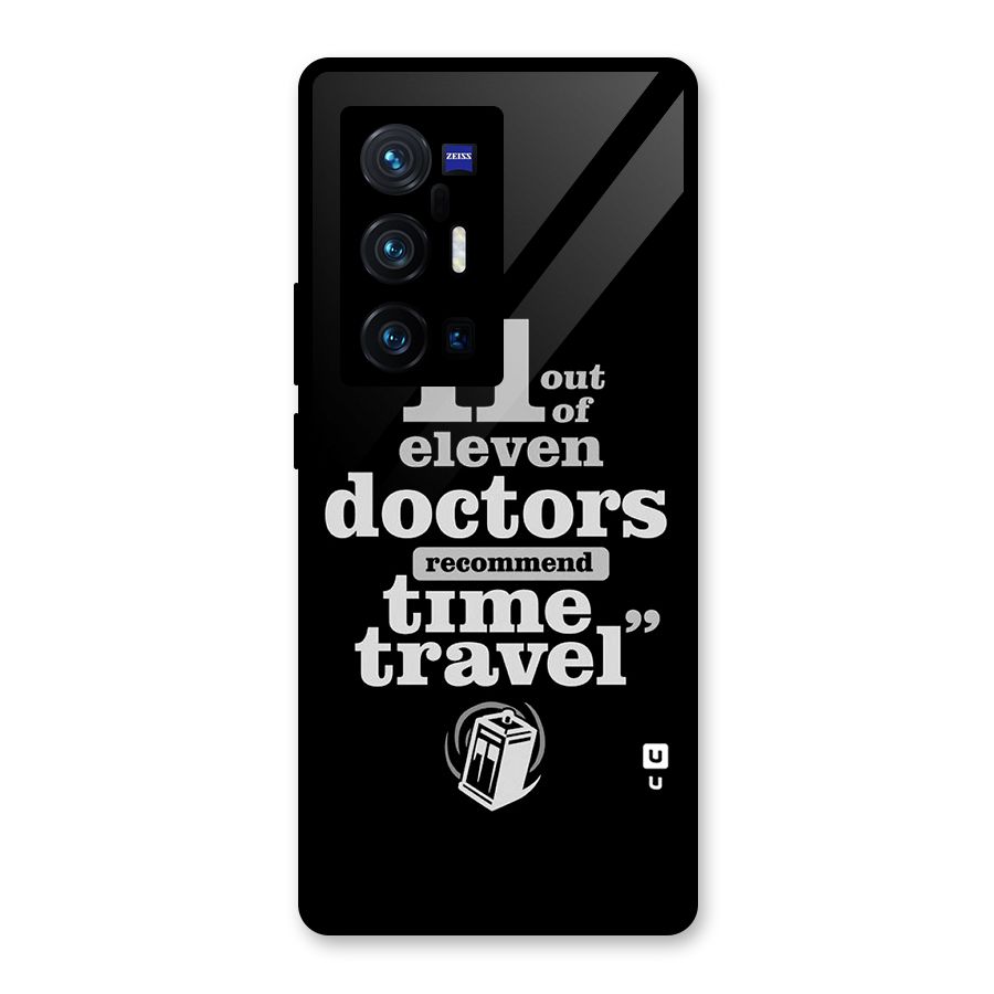 Doctors Recommend Time Travel Glass Back Case for Vivo X70 Pro Plus