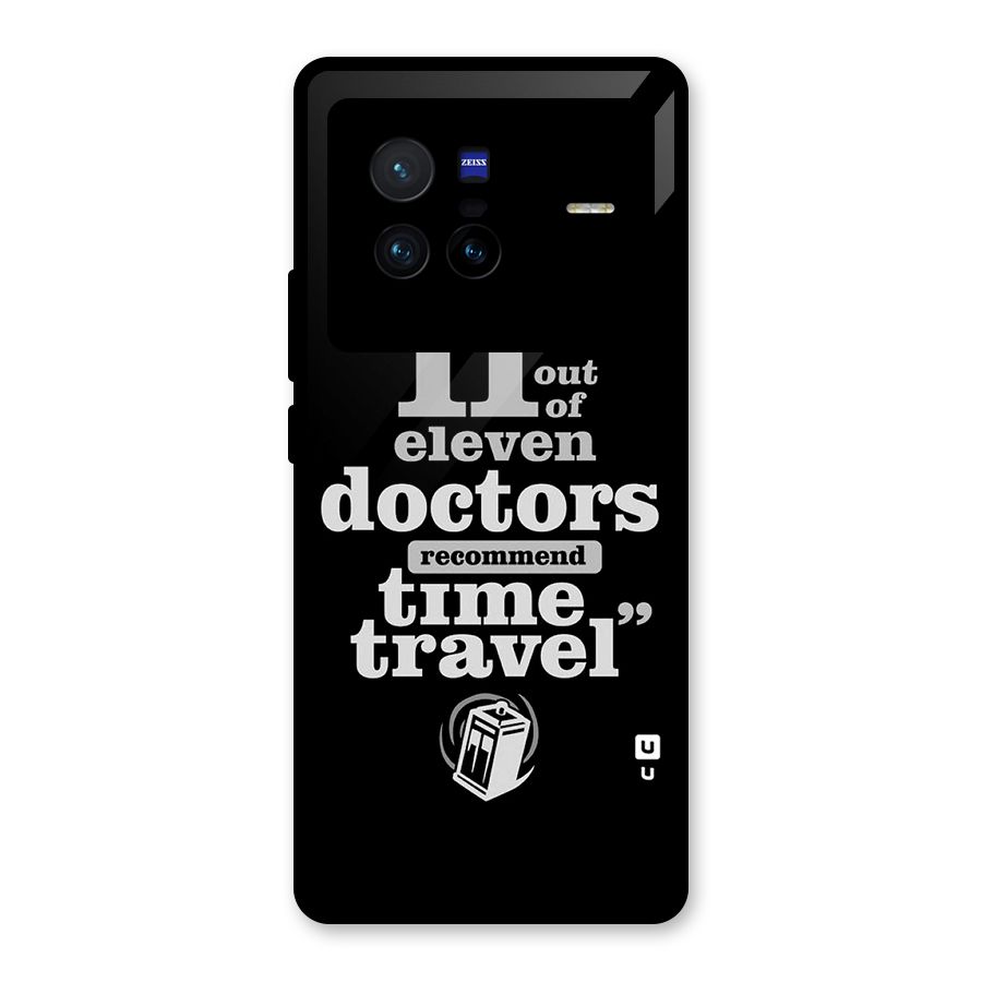 Doctors Recommend Time Travel Glass Back Case for Vivo X80