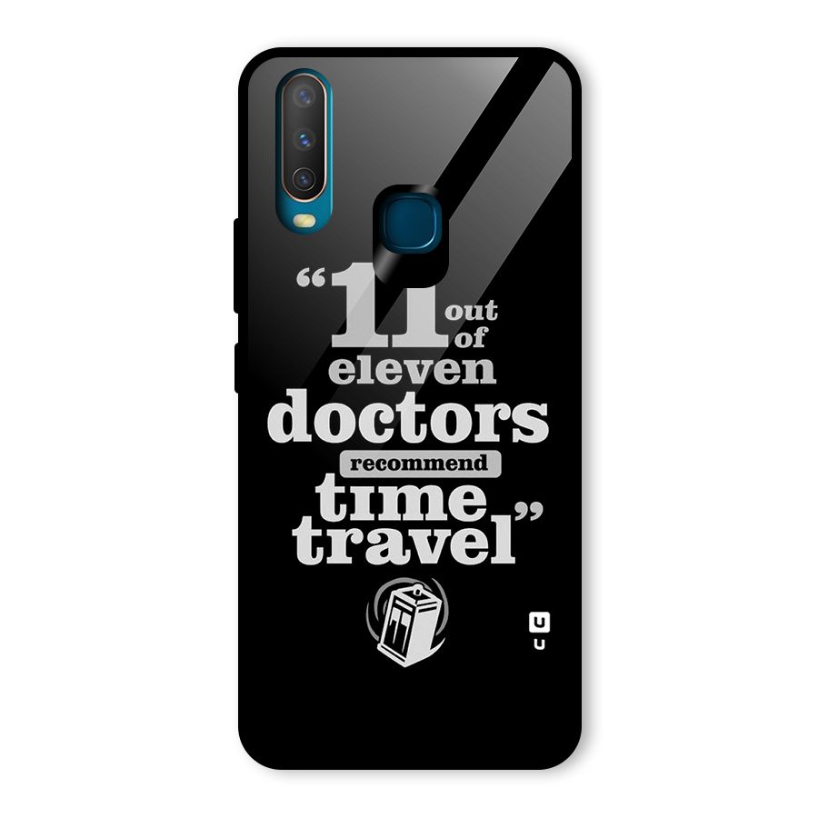 Doctors Recommend Time Travel Glass Back Case for Vivo Y15