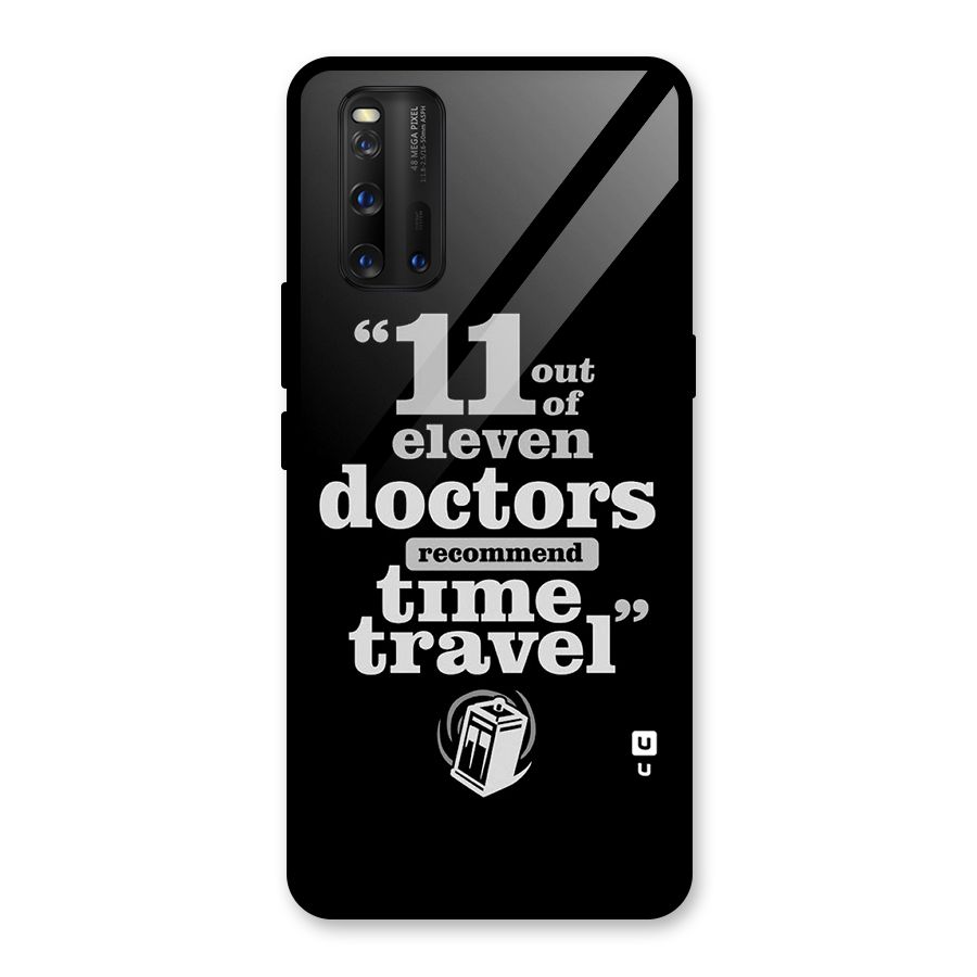 Doctors Recommend Time Travel Glass Back Case for Vivo iQOO 3