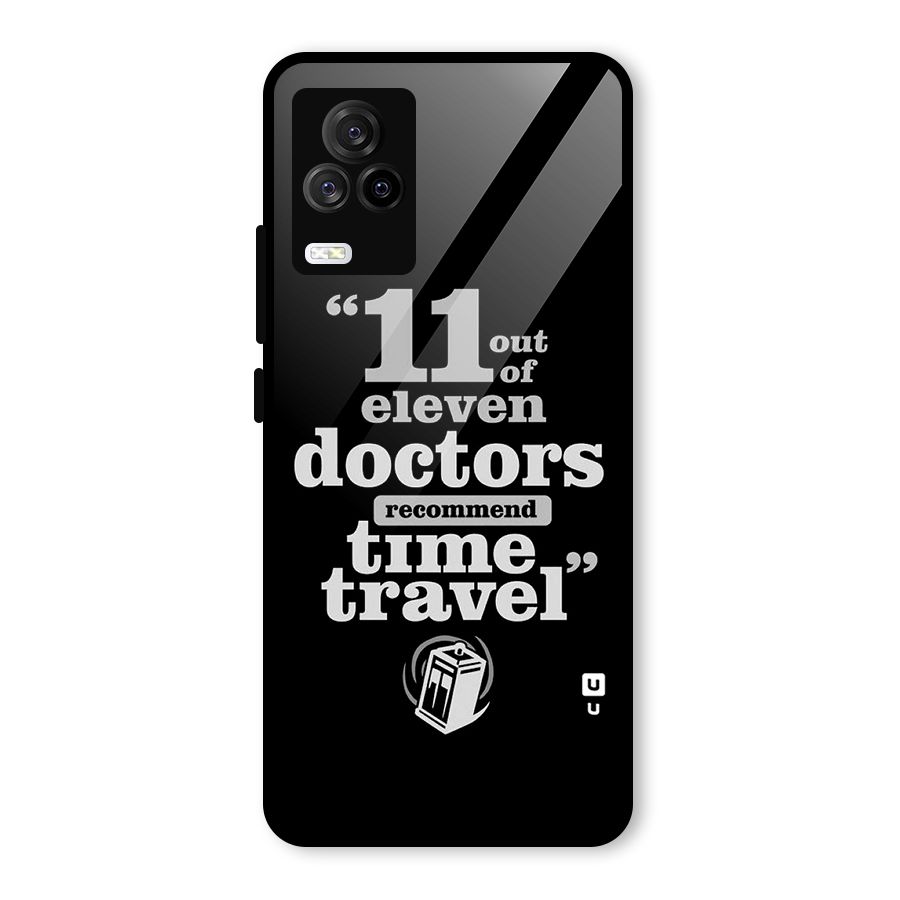 Doctors Recommend Time Travel Glass Back Case for Vivo iQOO 7 Legend 5G