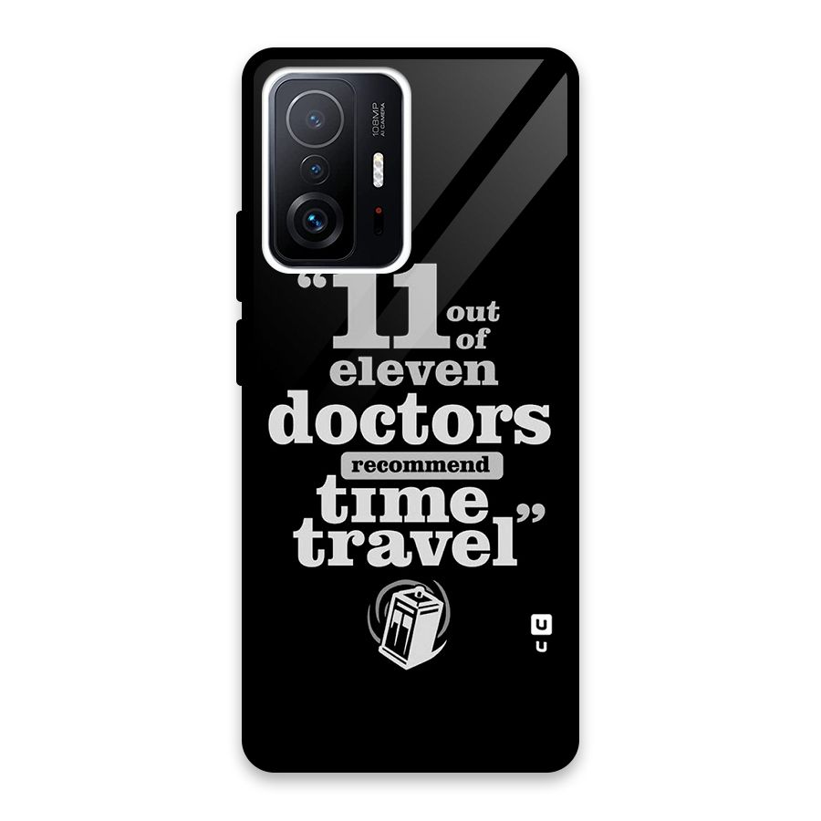 Doctors Recommend Time Travel Glass Back Case for Xiaomi 11T Pro
