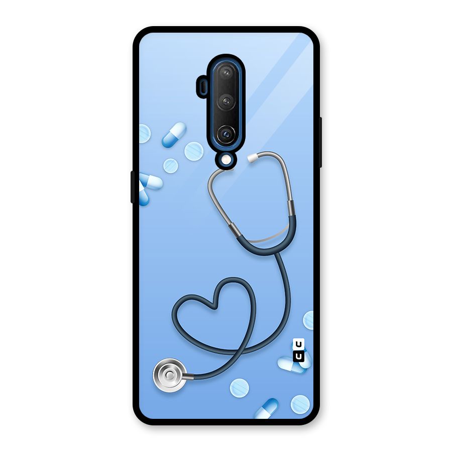 Doctors Stethoscope Glass Back Case for OnePlus 7T Pro