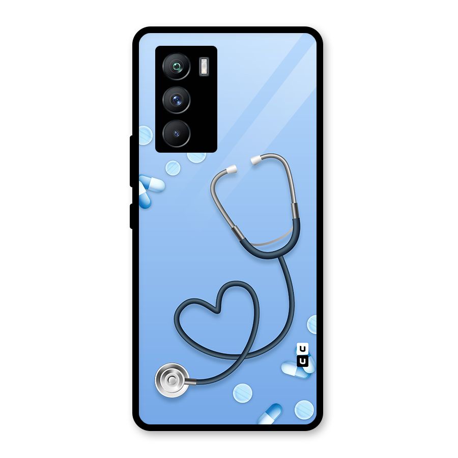Doctors Stethoscope Glass Back Case for Vivo iQOO 9 SE