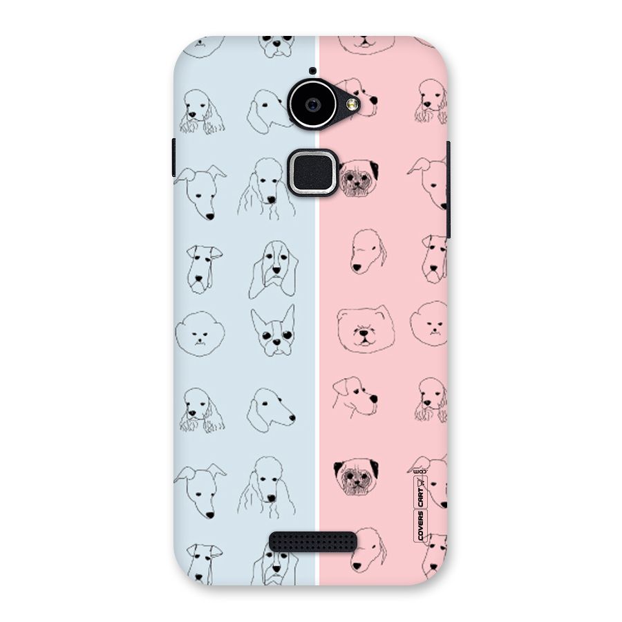 Dog Cat And Cow Back Case for Coolpad Note 3 Lite