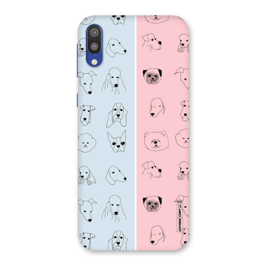 Dog Cat And Cow Back Case for Galaxy M10