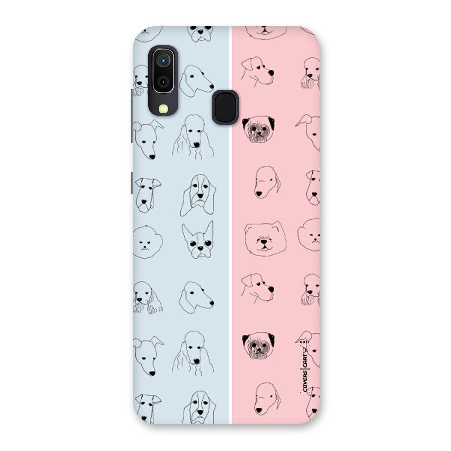 Dog Cat And Cow Back Case for Galaxy M10s