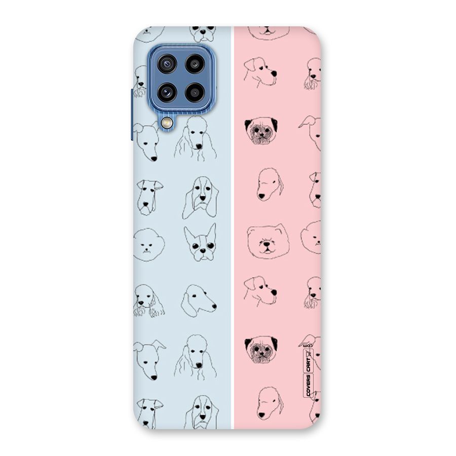 Dog Cat And Cow Back Case for Galaxy M32