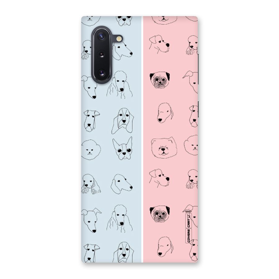 Dog Cat And Cow Back Case for Galaxy Note 10