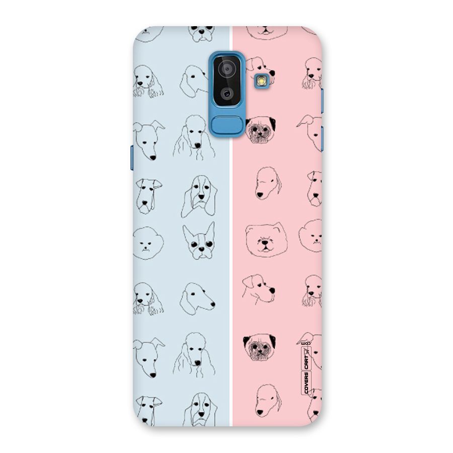 Dog Cat And Cow Back Case for Galaxy On8 (2018)