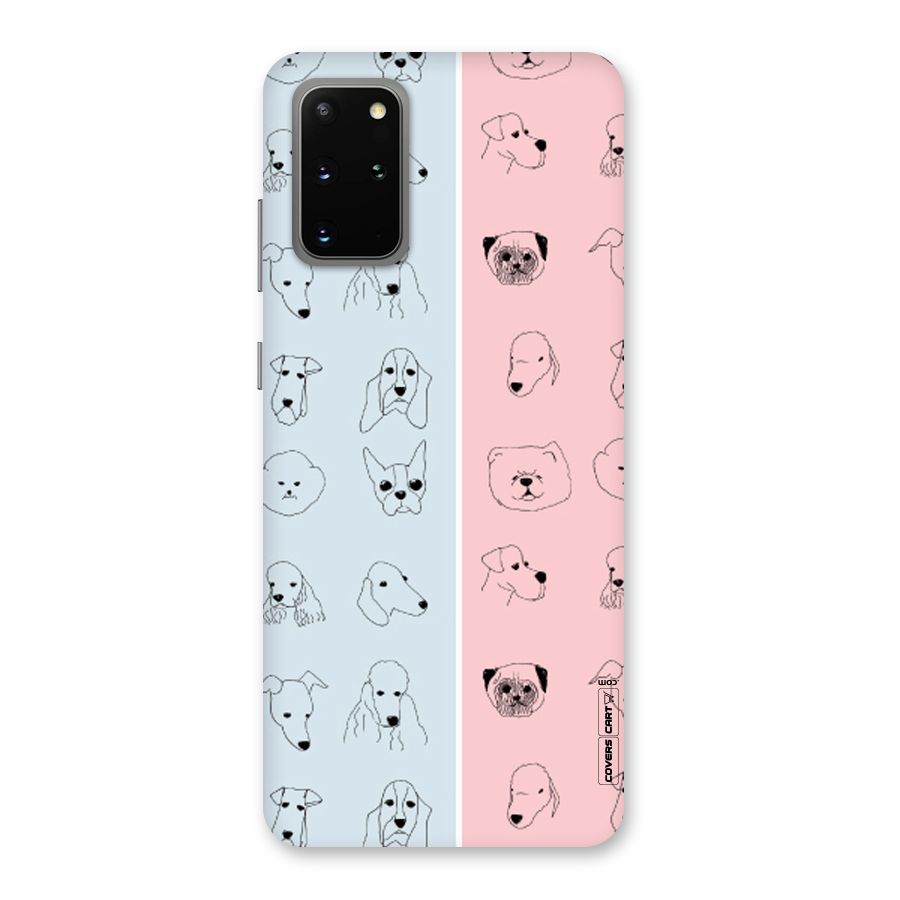 Dog Cat And Cow Back Case for Galaxy S20 Plus