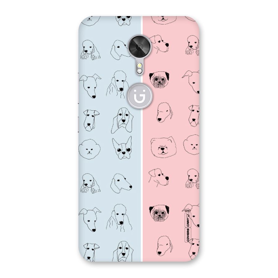 Dog Cat And Cow Back Case for Gionee A1