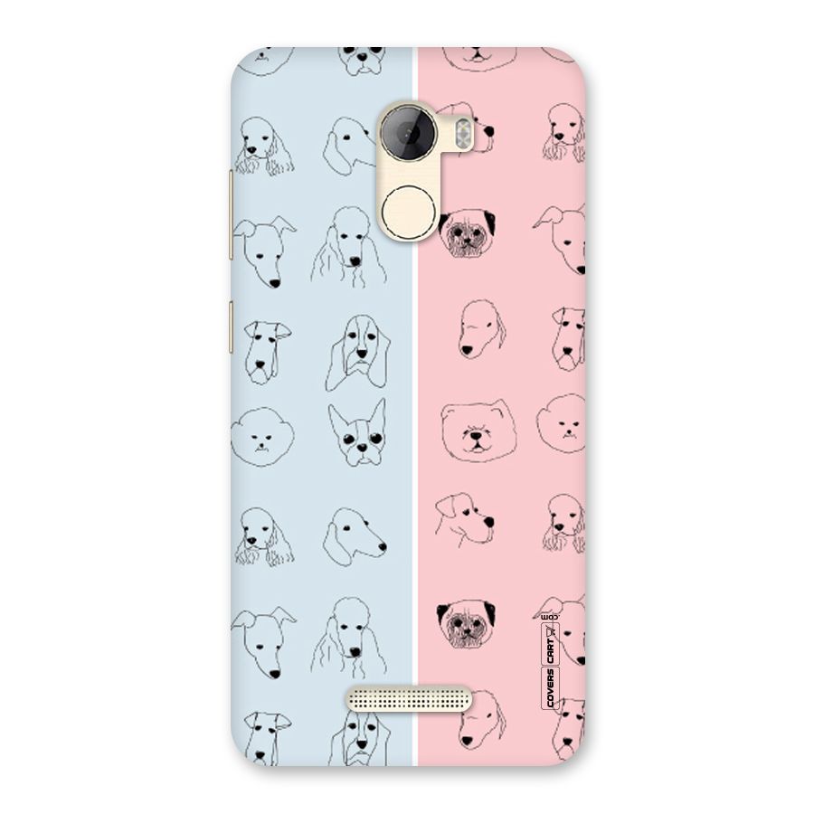 Dog Cat And Cow Back Case for Gionee A1 LIte