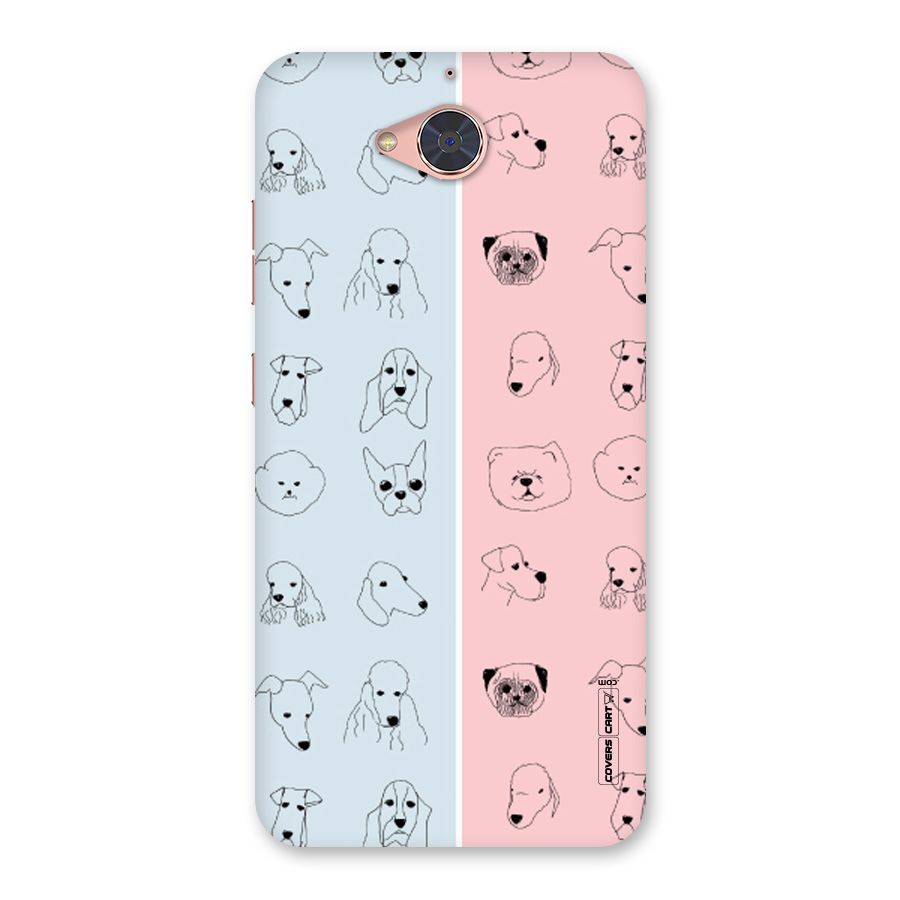 Dog Cat And Cow Back Case for Gionee S6 Pro