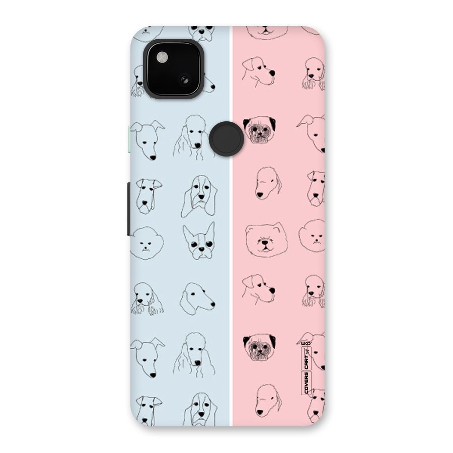 Dog Cat And Cow Back Case for Google Pixel 4a