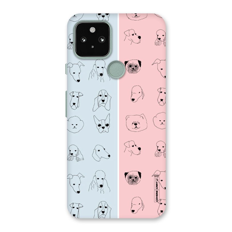 Dog Cat And Cow Back Case for Google Pixel 5
