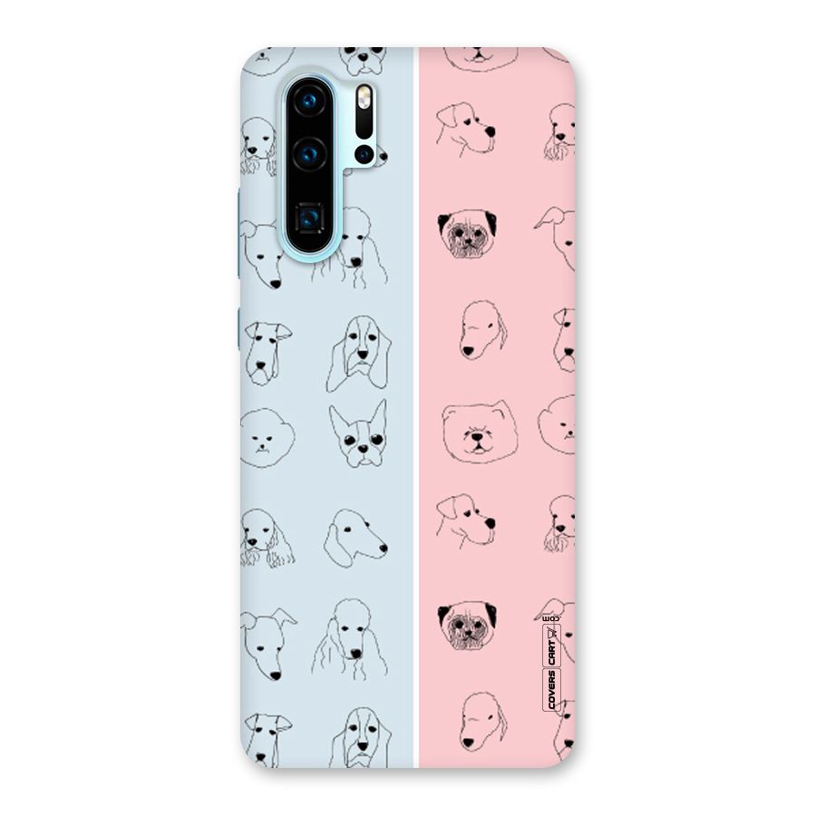 Dog Cat And Cow Back Case for Huawei P30 Pro