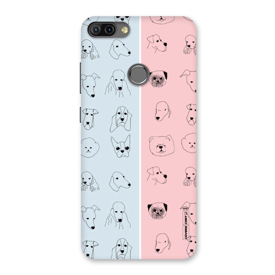 Dog Cat And Cow Back Case for Infinix Hot 6 Pro