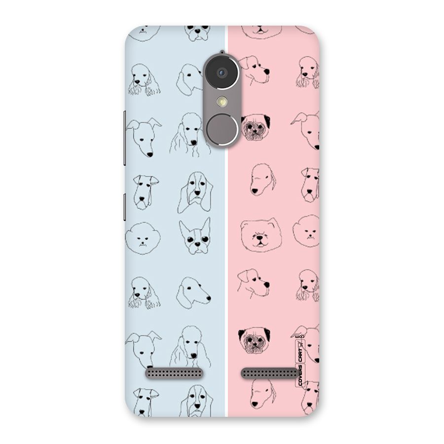 Dog Cat And Cow Back Case for Lenovo K6 Power