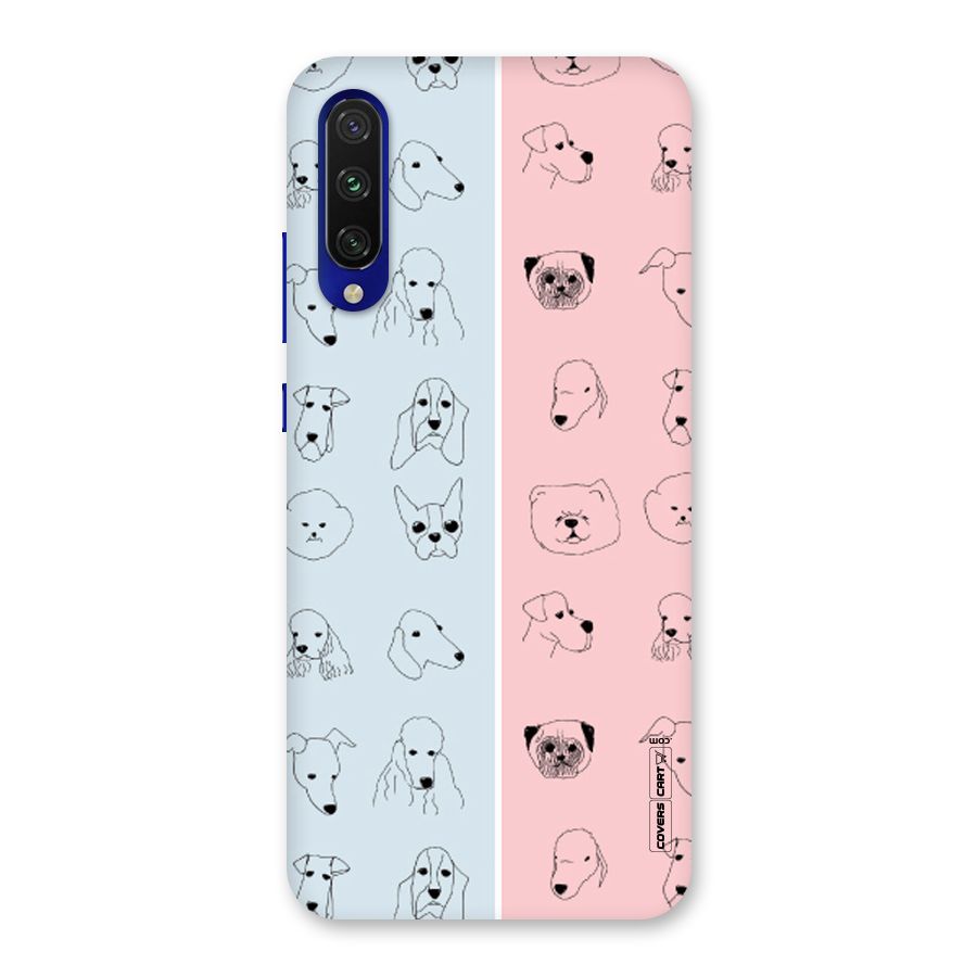 Dog Cat And Cow Back Case for Mi A3