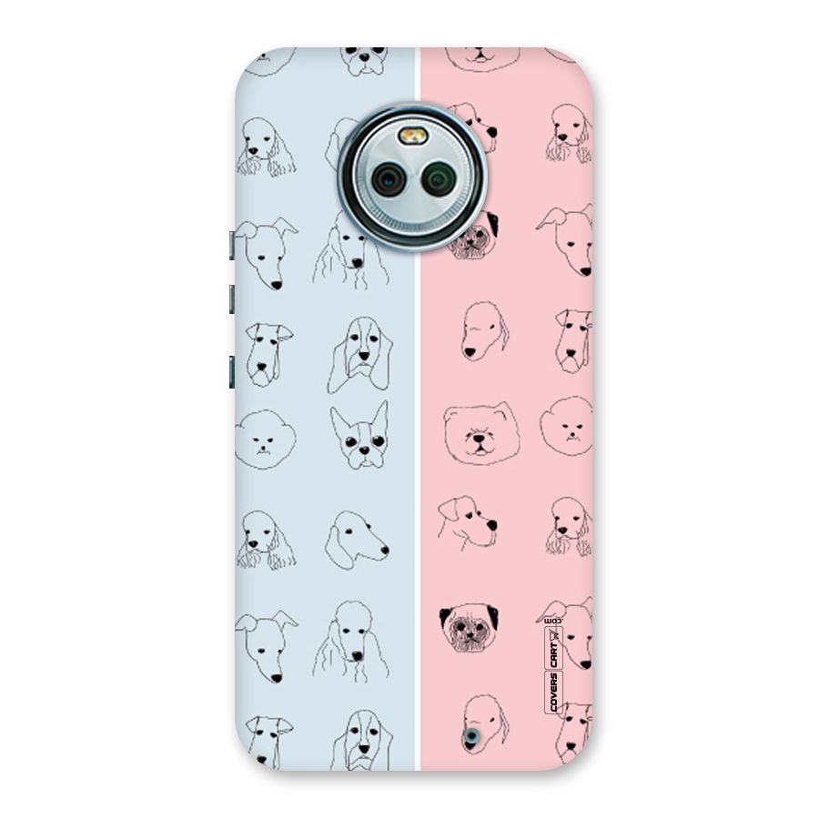 Dog Cat And Cow Back Case for Moto X4