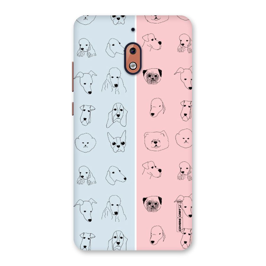Dog Cat And Cow Back Case for Nokia 2.1