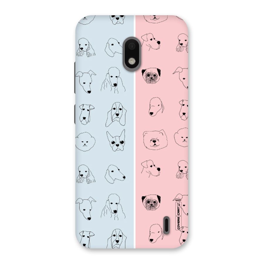 Dog Cat And Cow Back Case for Nokia 2.2