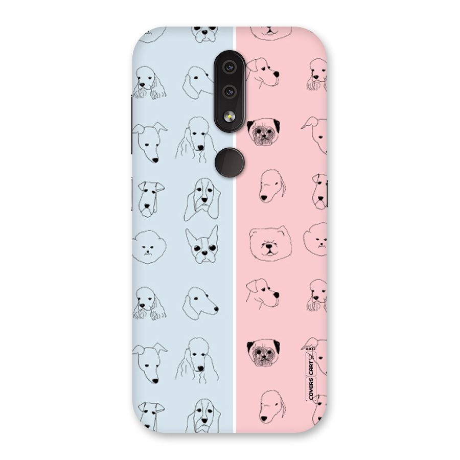 Dog Cat And Cow Back Case for Nokia 4.2