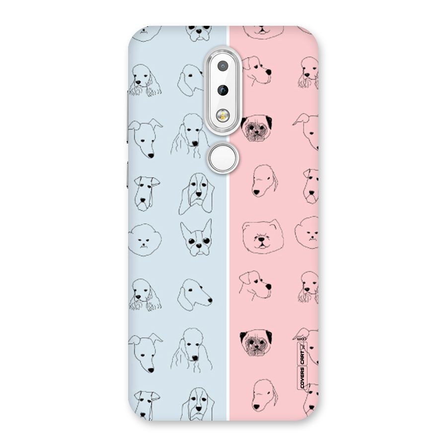 Dog Cat And Cow Back Case for Nokia 6.1 Plus