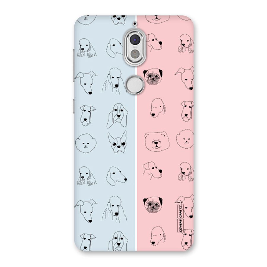 Dog Cat And Cow Back Case for Nokia 7