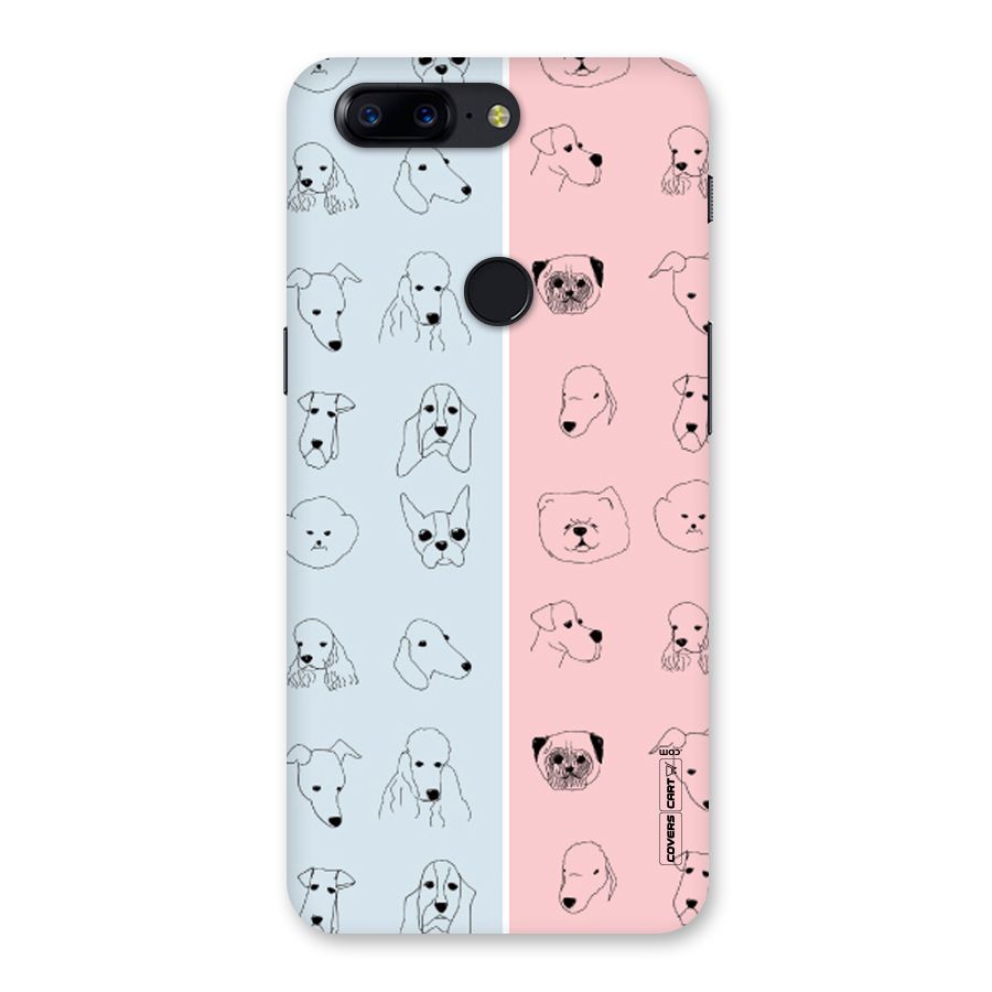 Dog Cat And Cow Back Case for OnePlus 5T