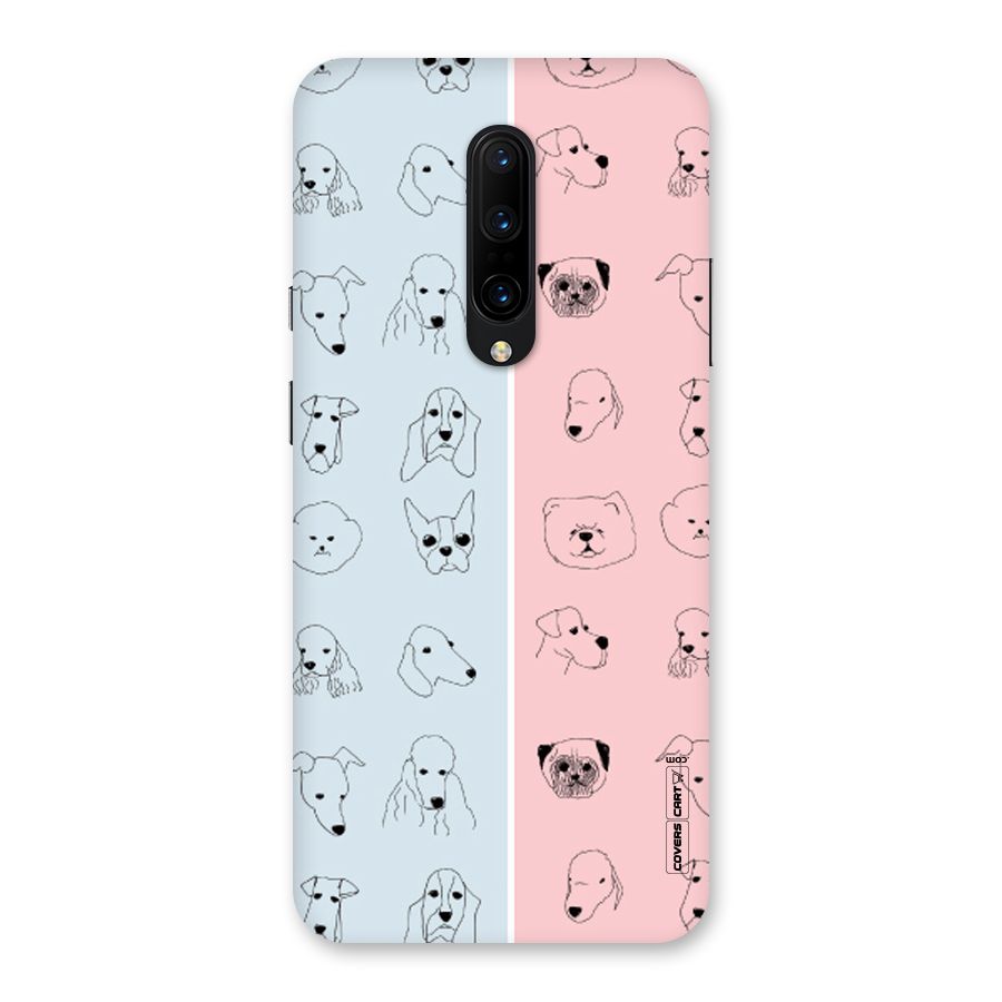 Dog Cat And Cow Back Case for OnePlus 7 Pro