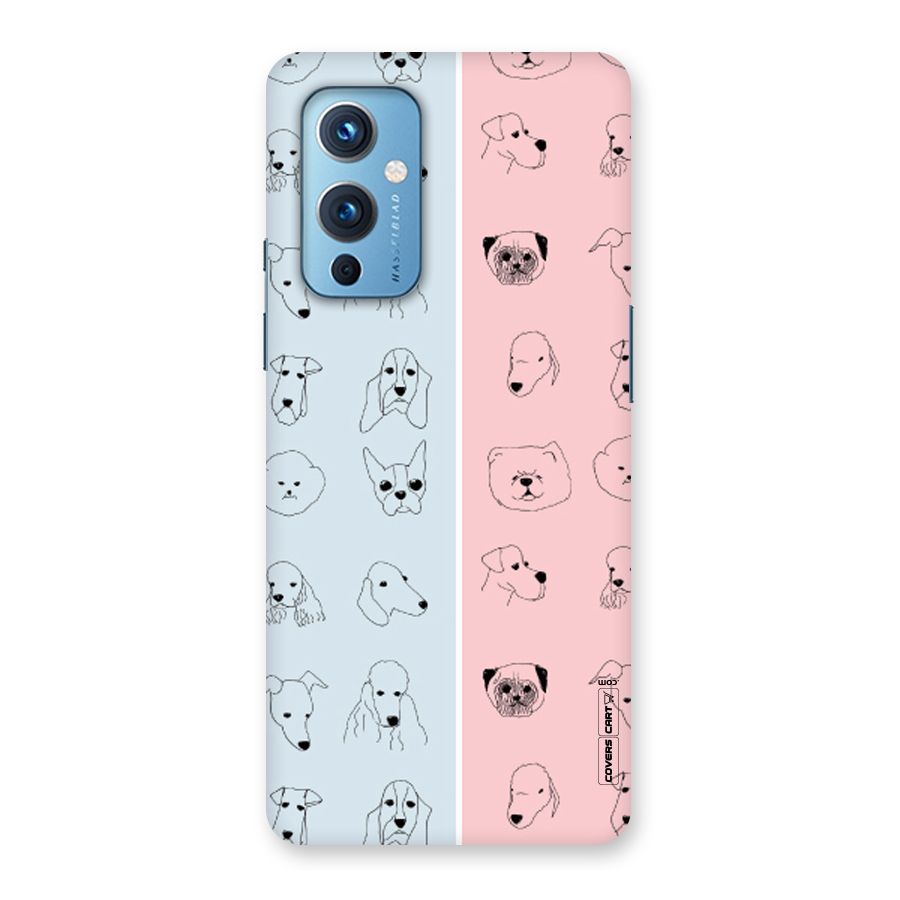 Dog Cat And Cow Back Case for OnePlus 9