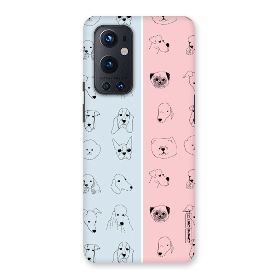 Dog Cat And Cow Back Case for OnePlus 9 Pro