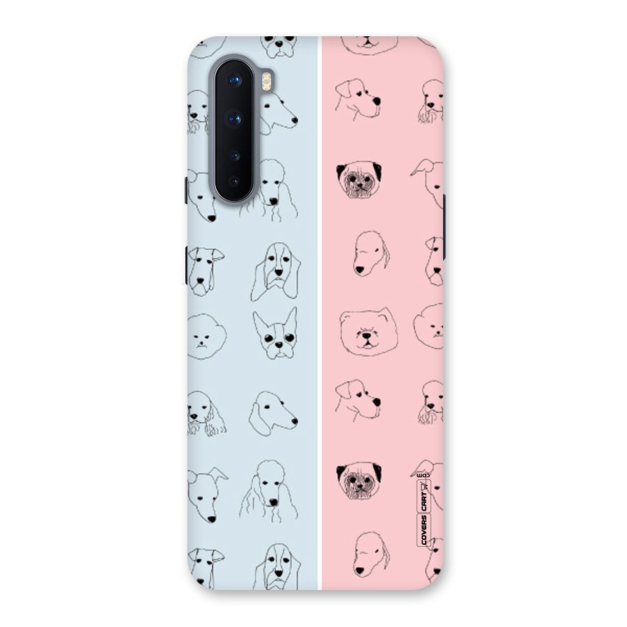 Dog Cat And Cow Back Case for OnePlus Nord