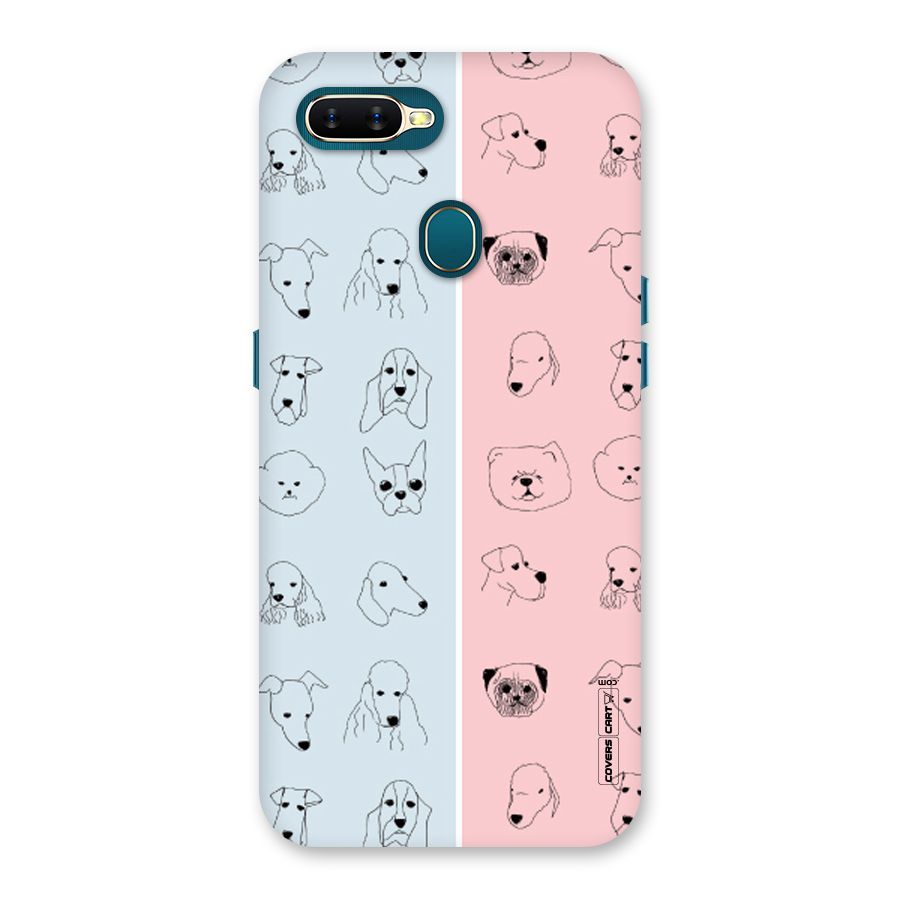 Dog Cat And Cow Back Case for Oppo A11k