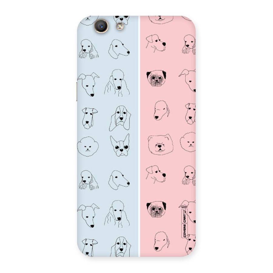 Dog Cat And Cow Back Case for Oppo A59