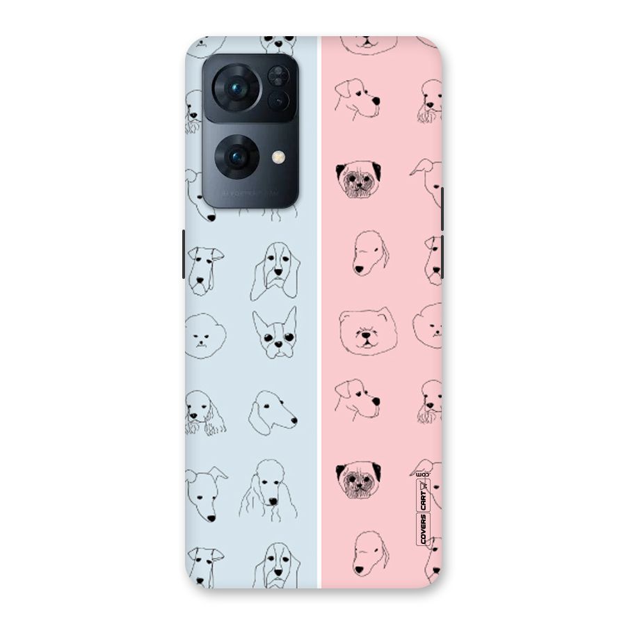 Dog Cat And Cow Back Case for Oppo Reno7 Pro 5G