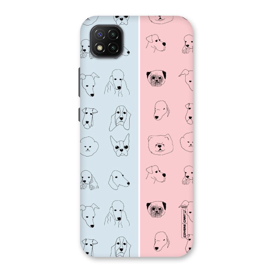 Dog Cat And Cow Back Case for Poco C3