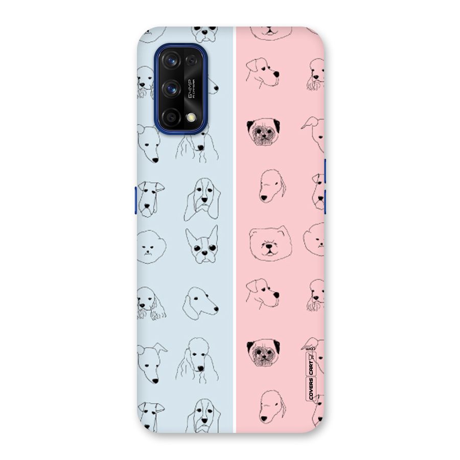 Dog Cat And Cow Back Case for Realme 7 Pro