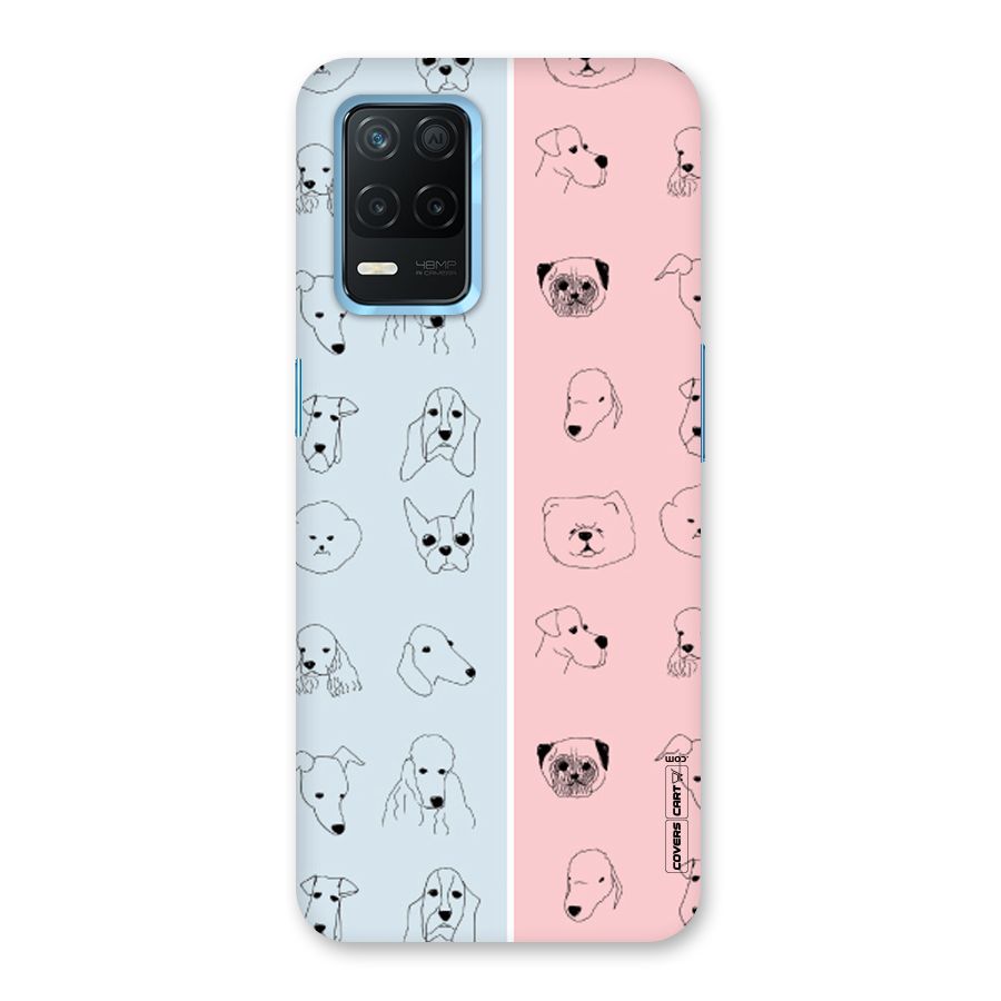 Dog Cat And Cow Back Case for Realme 8 5G