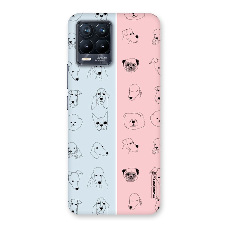 Dog Cat And Cow Back Case for Realme 8 Pro