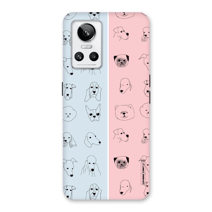 Dog Cat And Cow Back Case for Realme GT Neo 3