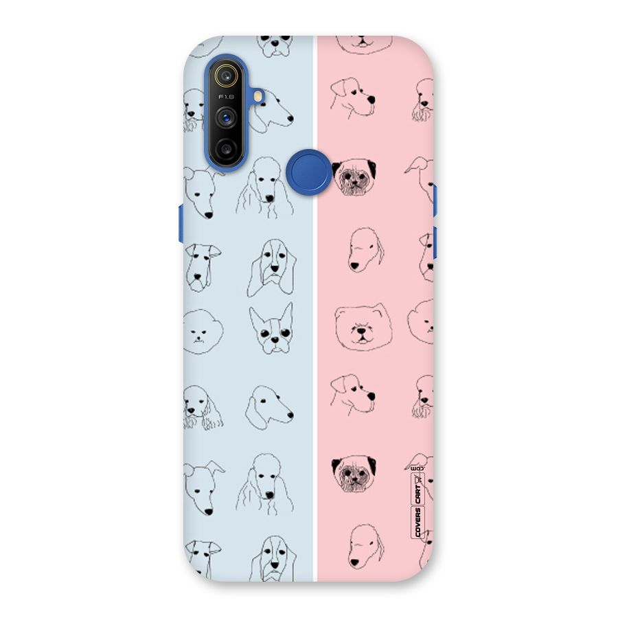 Dog Cat And Cow Back Case for Realme Narzo 10A