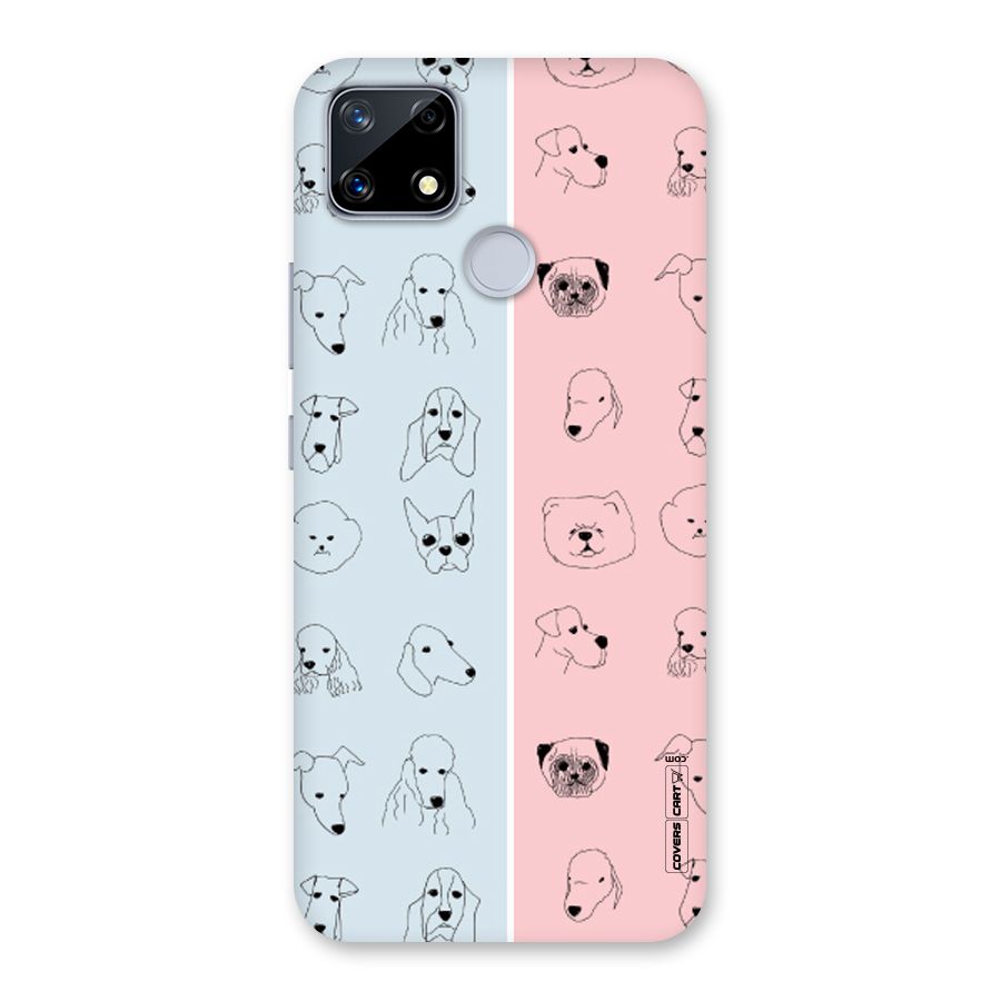 Dog Cat And Cow Back Case for Realme Narzo 20