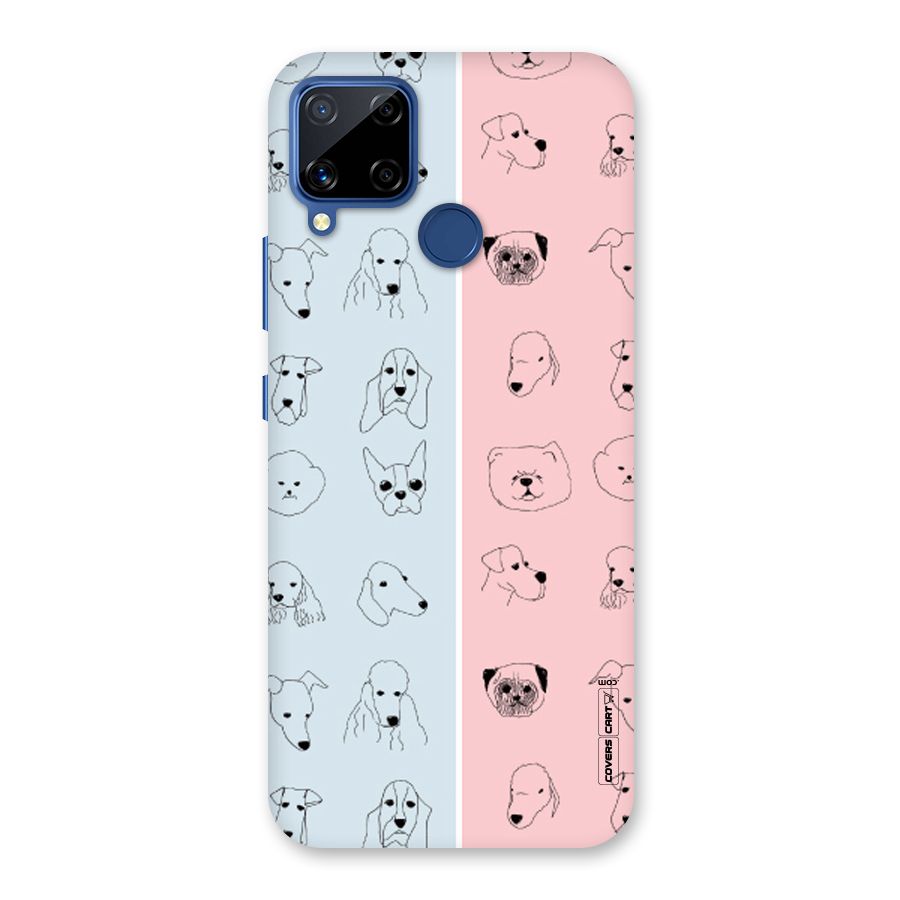 Dog Cat And Cow Back Case for Realme Narzo 30A